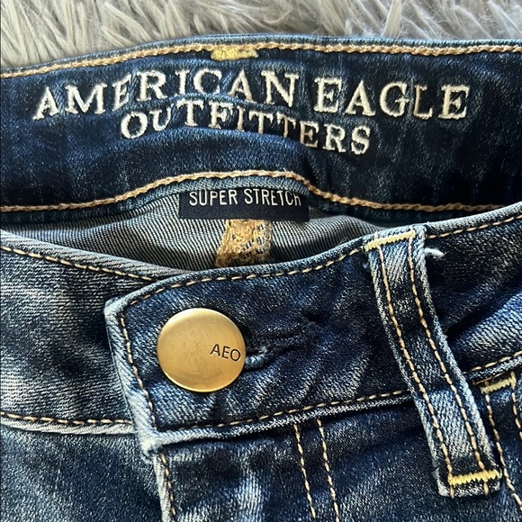 American Eagle Outfitters Blue Skinny Jeans - Picture 2 of 3